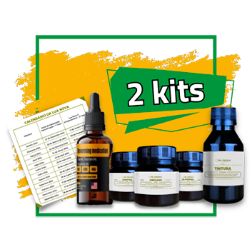 Imagem do kit de desparasitação natural para 2 pessoas